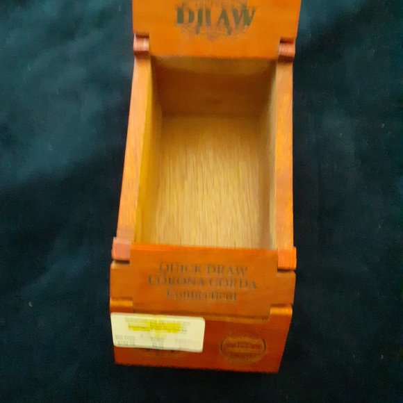 Southern Draw Quick Draw Connecticut US Veteran owned cigar box - Picture 2 of 4